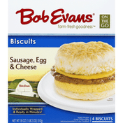 Bob Evans Farms Biscuits, Sausage, Egg & Cheese