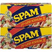 SPAM 25% Less Sodium Canned Meat