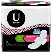 U by Kotex Security Ultra Thin Pads with Wings