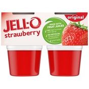 Jell-O Original Strawberry Ready-to-Eat Jello Cups Gelatin Snack