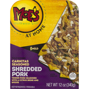 Moes Shredded Pork, Carnitas Seasoned, Mild