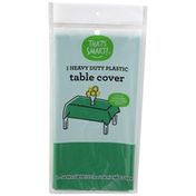 That's Smart! Heavy Duty Plastic Table Cover, Green