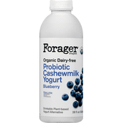Forager Project Wild Blueberry Dairy-Free Probiotic Drinkable Cashewgurt
