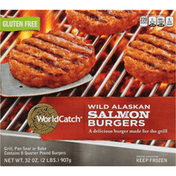 Worldcatch Wild Alaskan Salmon Burgers