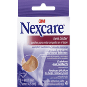 Nexcare Adhesive Pads, Sterile, Heel Blister