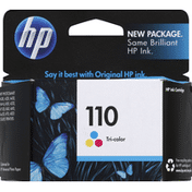 Hewlett Packard Ink Cartridge, Tri-Color 110