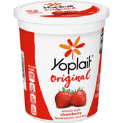 Yoplait Original Yogurt, Original Strawberry, Low Fat Yogurt