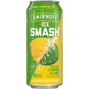 Smirnoff Malt Beverage, Original Lemon + Lime, Smash
