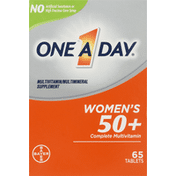 One A Day Multivitamin/Multimineral Supplement, Multivitamin, Complete, Women's 50+, Tablets