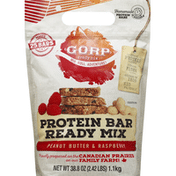 Gorp Protein Bar, Ready Mix, Peanut Butter & Raspberry