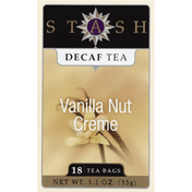 Stash Tea Tea, Vanilla Nut Creme, Decaf, Bags