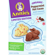 Annie's Bunny Grahams, Organic, Peppermint Hot Cocoa