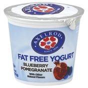 Axelrod Yogurt, Fat Free, Blueberry Pomegranate