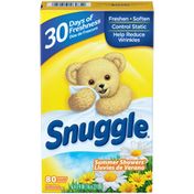 Snuggle Fabric Conditioner Sheets, Summer Showers