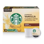 Starbucks Vanilla Flavored Ground Coffee K-Cup Pods