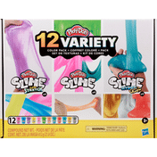 Play-Doh Slime, 12 Color Pack, Variety, 3+