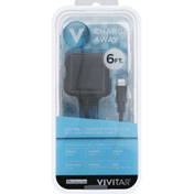 Vivitar Wall Charger, USB, 6 Feet