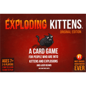 Exploding Kittens Card Game, Ages 7+
