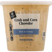 Signature Cafe Chowder, Crab and Corn, Rich & Creamy