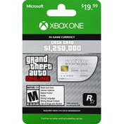 Xbox One Cash Card, Grand Theft Auto Online, Great White Shark