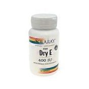 Solaray Dry Vitamin E 400 Iu