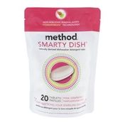 Method Smarty Dish Dishwasher Detergent Tabs - 20 CT