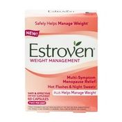 Estroven Weight Management Multi-Symptom Menopause Relief Capsules - 60 CT