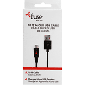 Fuse Cable, Micro USB, 10 Feet