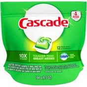 Cascade ActionPacs Dishwasher Detergent, Fresh Scent