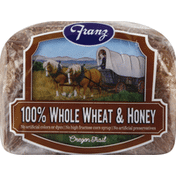 Franz Bread, 100% Whole Wheat & Honey