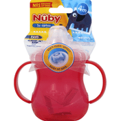 Nûby Grip N'Sip, with Hygienic Cover, 4+ Months