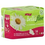 Bella Flor Pads, Ultrathin with Wings