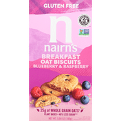 Nairn's Breakfast Oat Biscuits, Gluten Free, Blueberry & Raspberry
