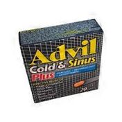 Advil 497867 Cold & Sinus Plus Tablet
