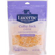 Lucerne Finely Shredded Cheese, Colby Jack