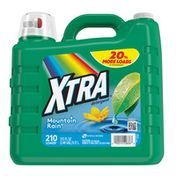 Xtra Liquid Laundry Detergent, Mountain Rain,
