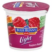 Blue Bunny Yogurt, Light, Raspberry Rhapsody