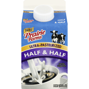 Prairie Farms Half & Half, Ultra-Pasteurized