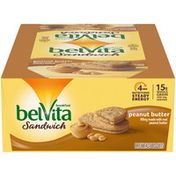 belVita Sandwich Peanut Butter Breakfast Biscuits