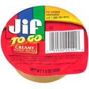 Jif To Go Snack Pack Celery/Apples/Carrots & Jif Peanut Buttter 3/7 Ounce