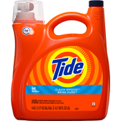 Tide Liquid Laundry Detergent, Clean Breeze