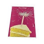 Avanti Press Dazzling Sparkler Cake Birthday Card