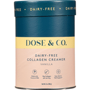 Dose & Co. Creamer, Collagen, Dairy-Free, Vanilla