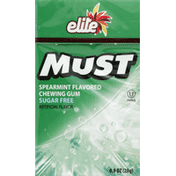 Elite Chewing Gum, Sugar Free, Spearmint Flavored