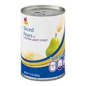 SB Sliced Pears In Extra Light Syrup