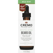 Cremo Beard Oil, Wild Mint, Revitalizing
