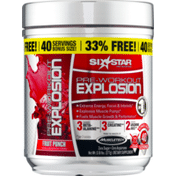 Six Star Pre-Workout Eplosion Fruit Punch