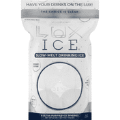 Lux Ice Drinking Ice, Slow-Melt
