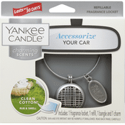 Yankee Candle Fragrance Locket, Refillable, Clean Cotton