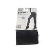 Secret Collection 60 Denier Opaque Suede Black Size C Tights With Control Top Panty